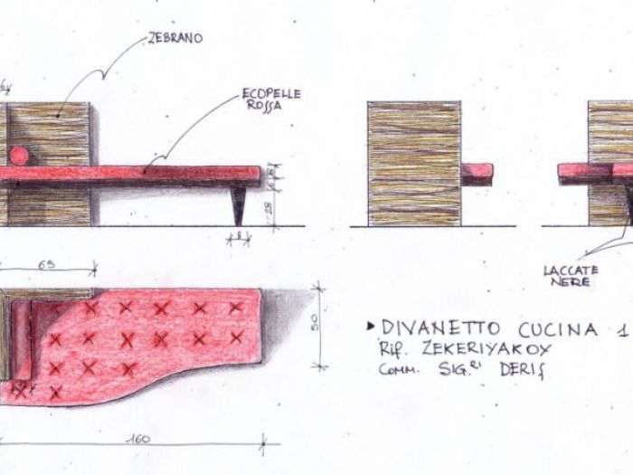 Archisio - Studio Di Architettura Mannelli - Progetto Divani e divanetti