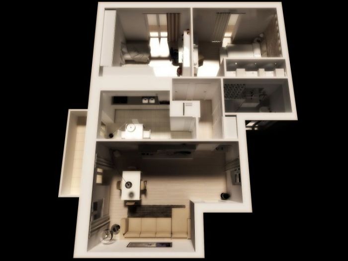 Archisio - Luigi Vasari Interior Design - Progetto Appartamento firenze