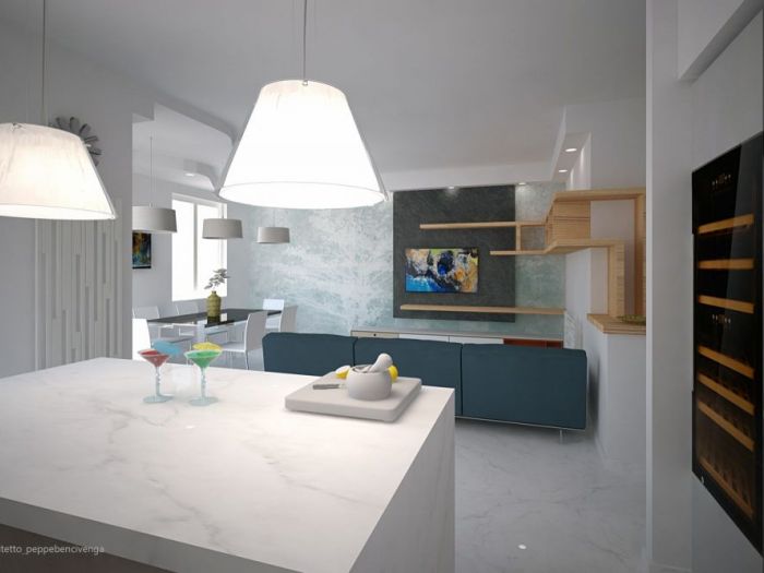 Archisio - Giuseppe Bencivenga - Progetto Appartamento privato