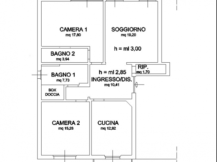 Archisio - Marco Cantini - Progetto Appartamento privato 2016 2