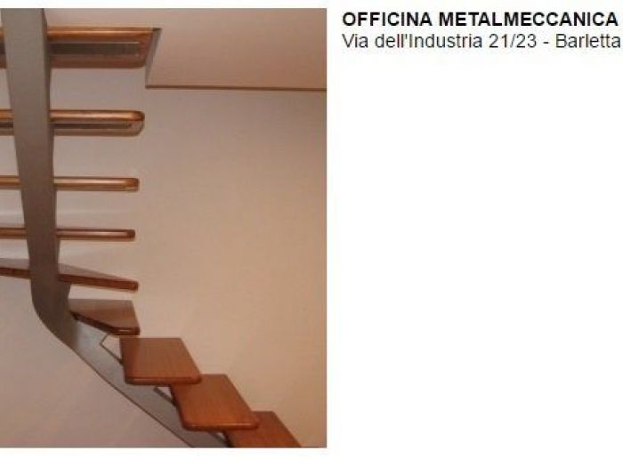 Archisio - Officina Metalmeccanica Lanotte - Progetto Scale materiali utilizzati