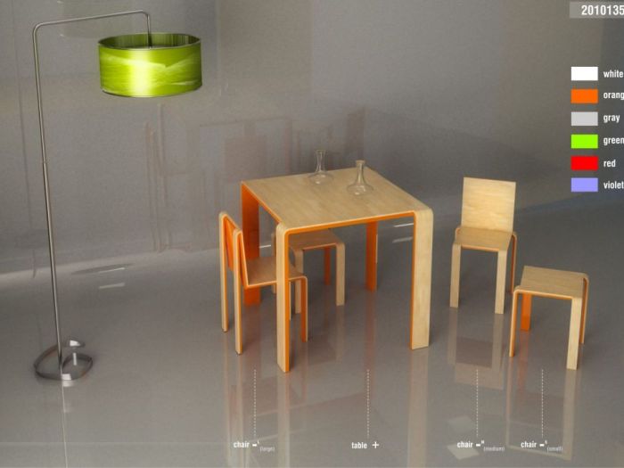 Archisio - Giuseppe Cetere Architetto - Progetto Chair - table