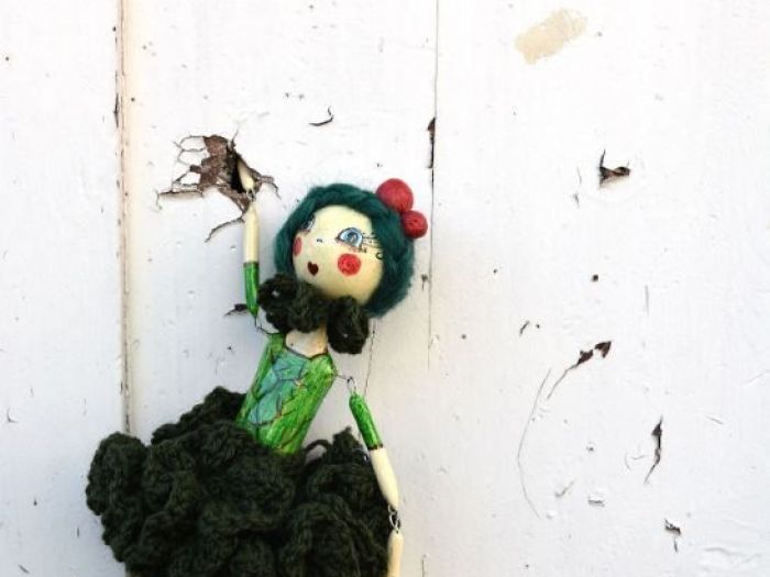 Archisio - Pupillae Art Dolls - Progetto Paper clay dolls ivy