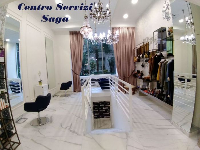 Archisio - Centro Servizi Saga Di Iezzi Luciano - Progetto Ristrutturazione completa di salone parrucchiere in centro a milano