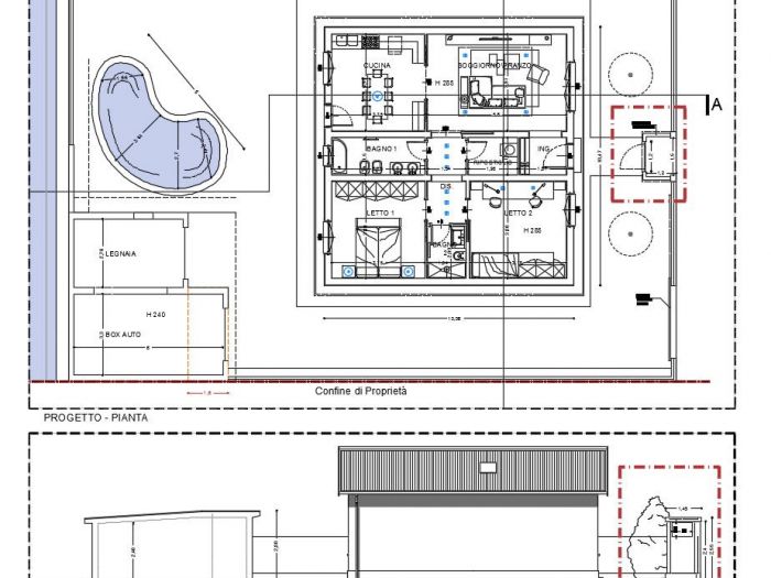 Archisio - Studiocasu Architettura Urbanistica Design - Progetto Ristrutturazione villa unifamiliare