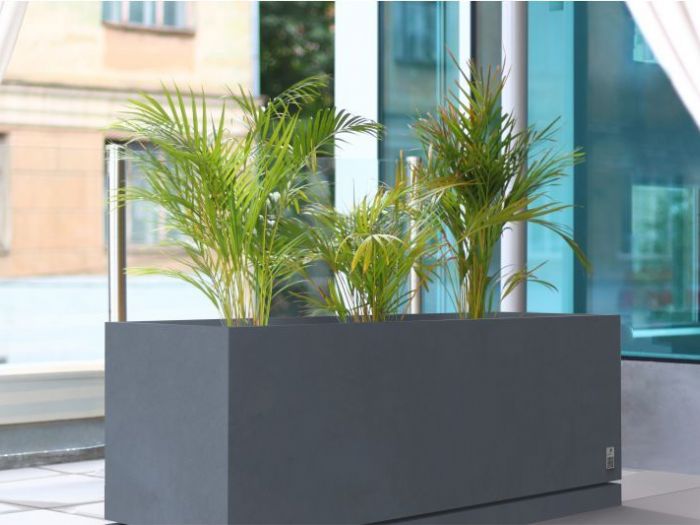 Archisio - D Materials - Progetto Regular planter with saucer