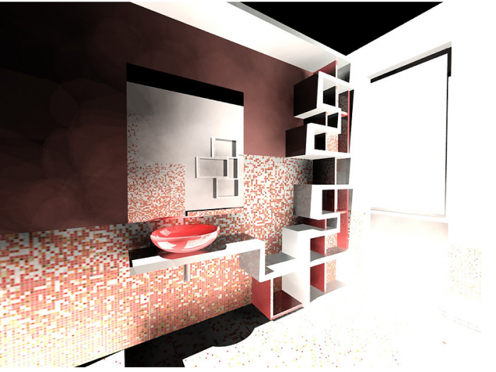 Archisio - Alessandra Fagnani Architetto - Progetto Ristrutturazione di bagno in appartamento privato