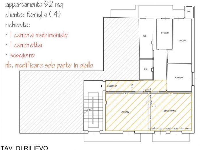 Archisio - Francesca Morano - Progetto Ristrutturazione - progetto 6