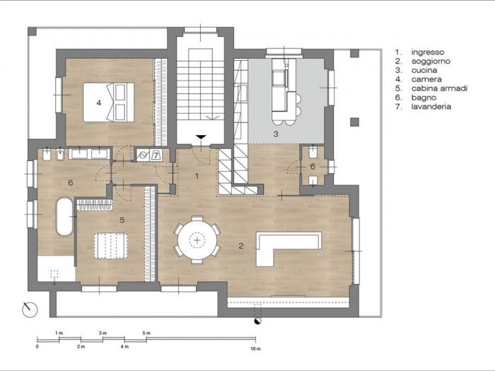 Archisio - Studio Di Architettura Mamino - Progetto Ristrutturazione appartamento cherasco