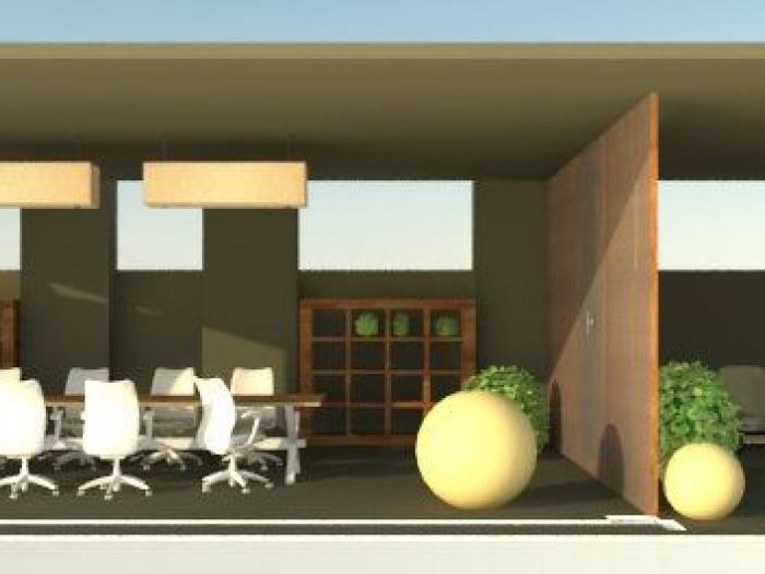 Archisio - Intrecciodilinee Creative Design Studio - Progetto Progettazione uffici e spazio vendita spaberg - arese