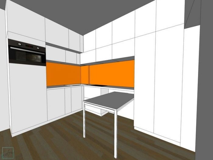 Archisio - Cofra Architettura Design Innovazione - Progetto Rendering appartamento