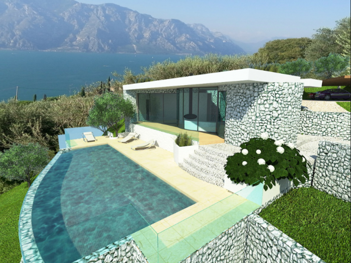 Archisio - Daniele Campolungo - Progetto Progetto di una casa unifamiliare sul lago