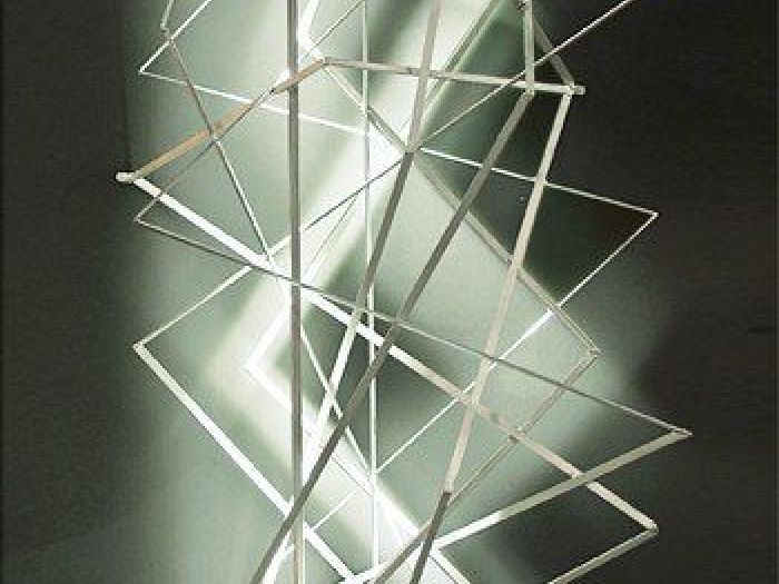 Archisio - Walter Bonanno Lighting Designer - Progetto Shangai - scultura luminosa parete