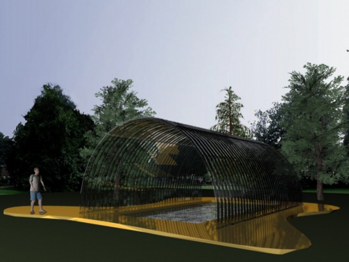 Archisio - Domenico Morolla - Progetto Progetto copertura piscina