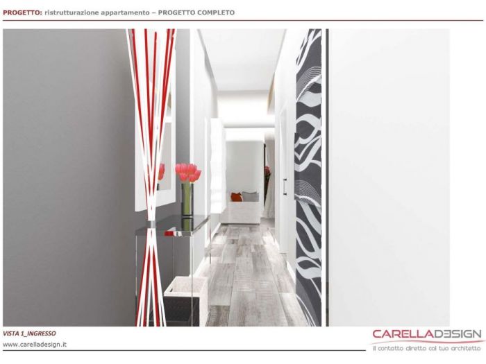 Archisio - Carella Design - Progetto Progetto appartamento
