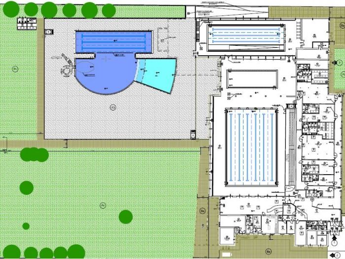 Archisio - Docche Marco - Progetto Ristrutturazione e ampliamento piscina comunale