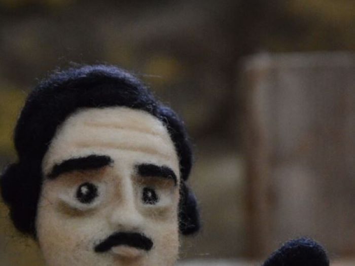 Archisio - Pupillae Art Dolls - Progetto Bambole di feltro edgar a Poe