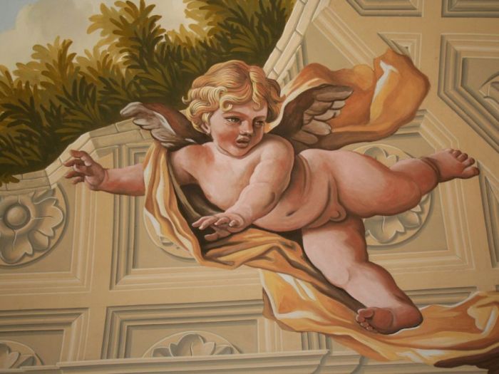 Archisio - Artmande Dimarco Napoletano - Progetto Soffitto angeli
