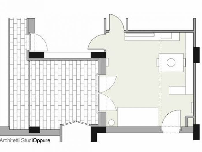 Archisio - Architetti Studioppure - Progetto Appartamento in via camillo prampolini
