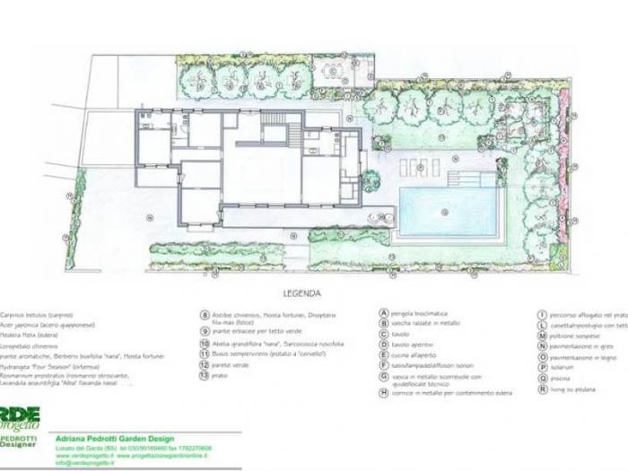 Archisio - Adriana Pedrotti - Progetto Il giardino della grande villa