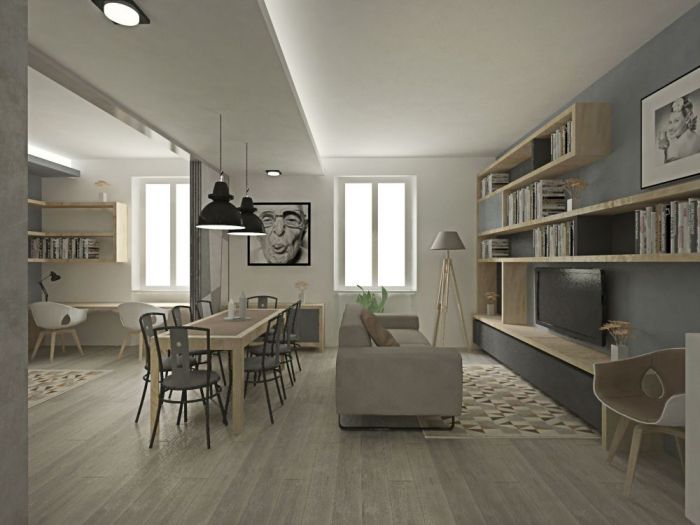 Archisio - Davide Coluzzi Daz Architect - Progetto Flat in rome