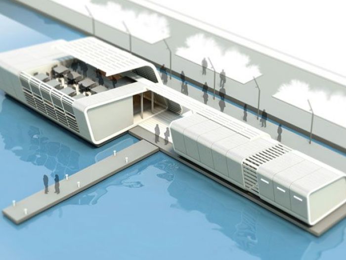 Archisio - Torrisi Procopio Architetti - Progetto Ferry terminal lac du nord tunis 2012