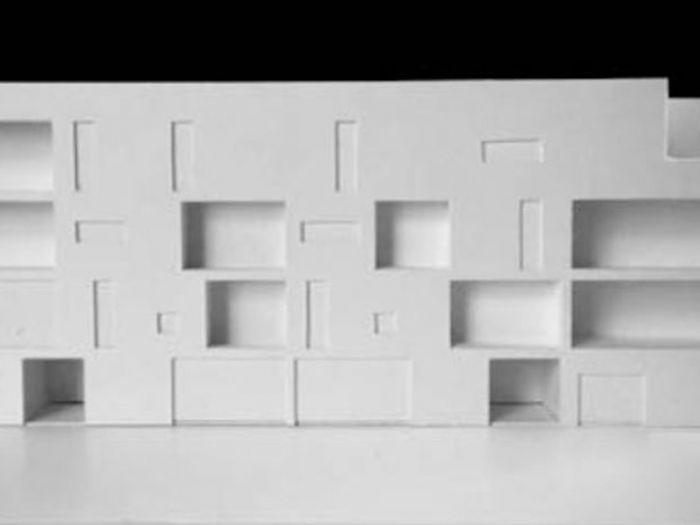 Archisio - Cristina Rampazzo - Progetto Edificio residenziale per 12 unit abitative - anno 2011
