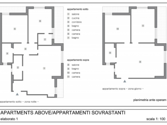 Archisio - Gianluca Ferranti - Progetto Unione appartamenti