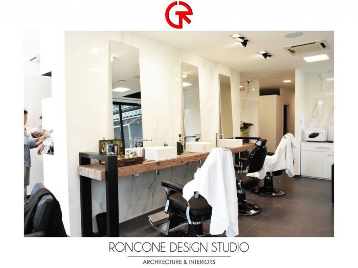 Archisio - Roncone Design Studio - Progetto Barbus - barbieri per businessmen