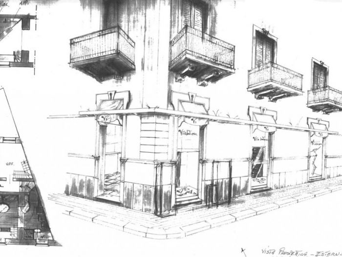 Archisio - Costanzo 1990 - Progetto Sketches