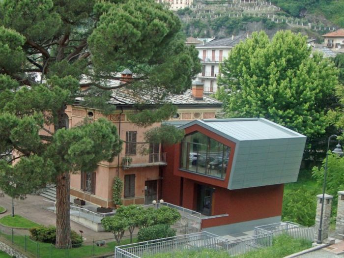 Archisio - Enrica Quattrocchio - Progetto Villa michettiAmpliamento biblioteca di pont-saint-martin