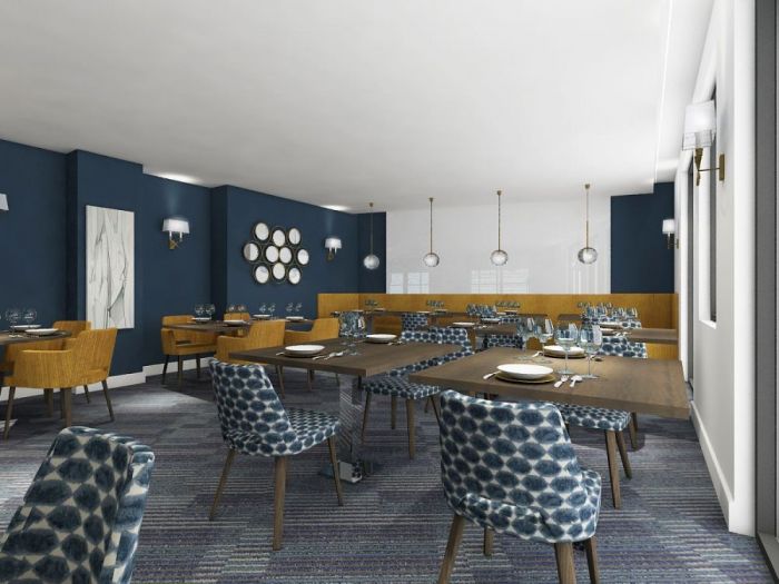Archisio - Eleonora De Donatis - Progetto Sl architectureinterior design- restaurant concept in milano baghetto