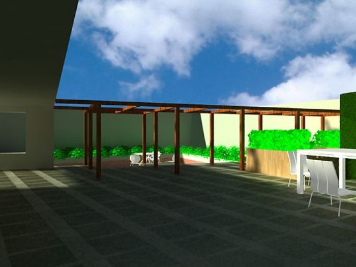 Archisio - Archihouse - Progetto Progetto giardino spazio condominiale a roma