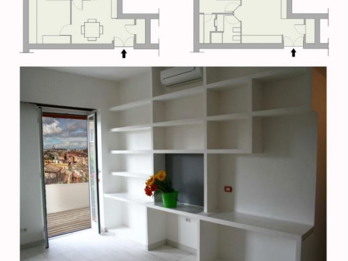 Archisio - Architetti Studioppure - Progetto Appartamento al pigneto