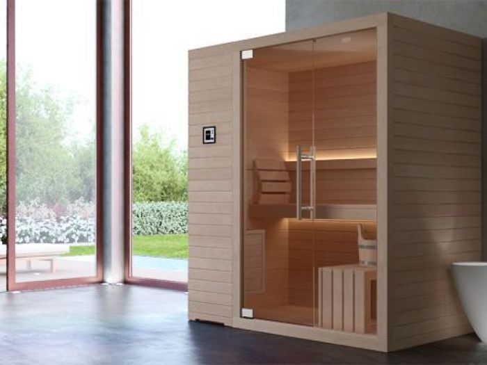 Archisio - Satiee Piscine spa - Progetto Sauna