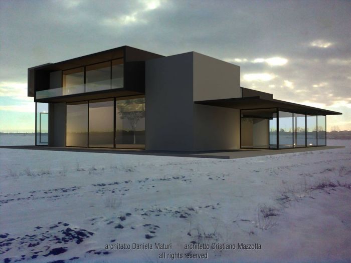 Archisio - Cristiano Mazzotta - Progetto Progettazione villa moderna