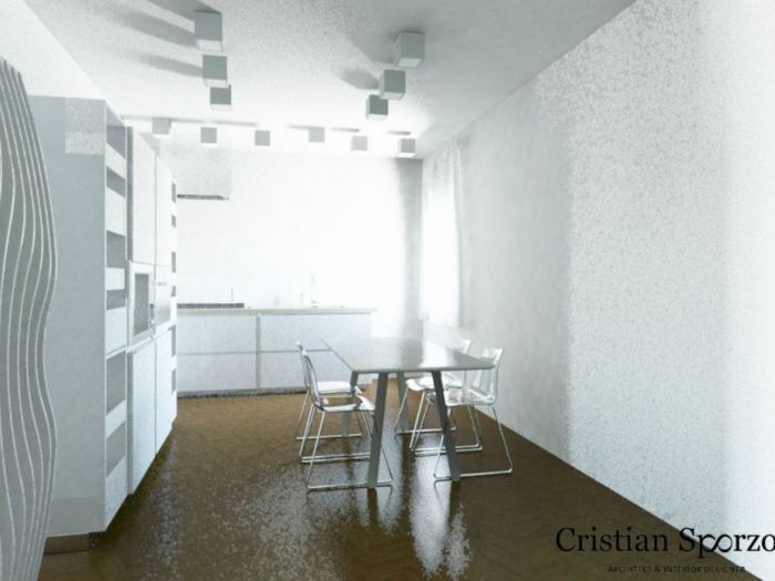 Archisio - Cristian Sporzon - Progetto 110 mq a milano