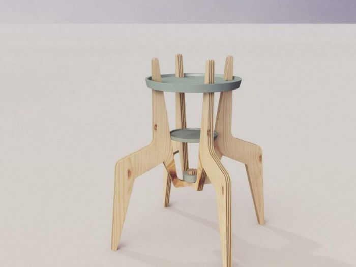 Archisio - Studio Ferretti - Progetto Savana tavolino da caffe