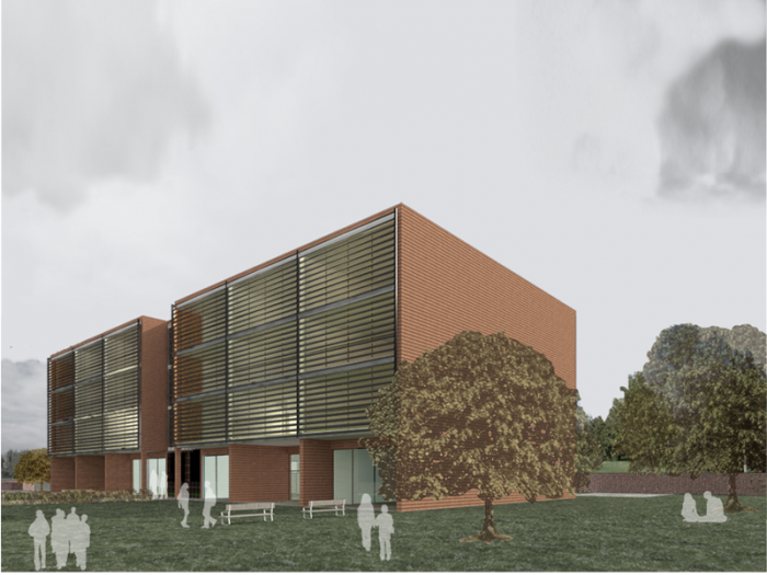 Archisio - Pasquale De Angelis - Progetto Concorso di progettazione per la realizzazione di nuovi padiglioni presso il liceo scientifico farnesina roma 2010