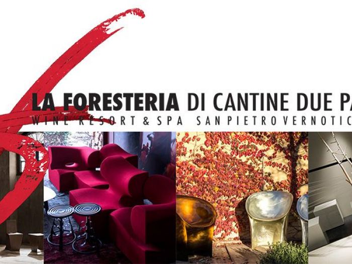 Archisio - Alessandra Marsegliaarchitetto - Progetto La foresteria di cantina due palmeWine resort spa