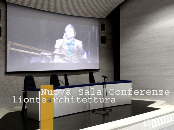 Archisio - Alessandro Lionte - Progetto Nuova sala conferenze