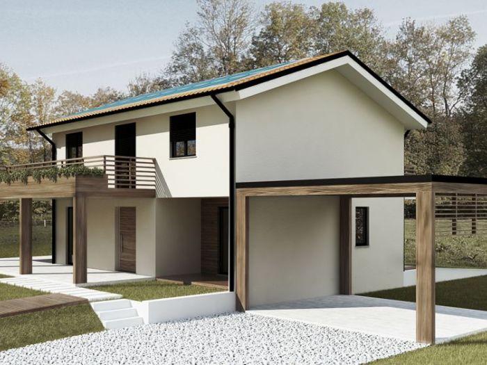 Archisio - Studio Mancini - Progetto Casa in legno