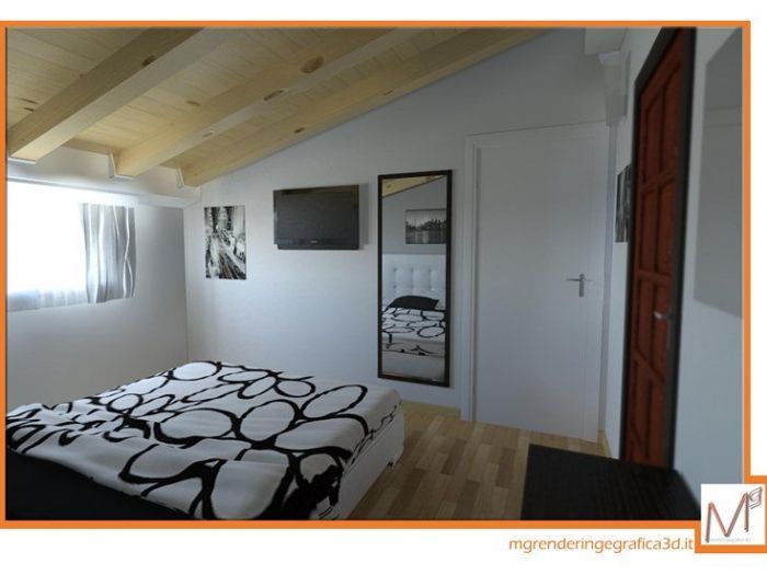 Archisio - Marco Giglio - Progetto Ristrutturazione interna - camera da letto