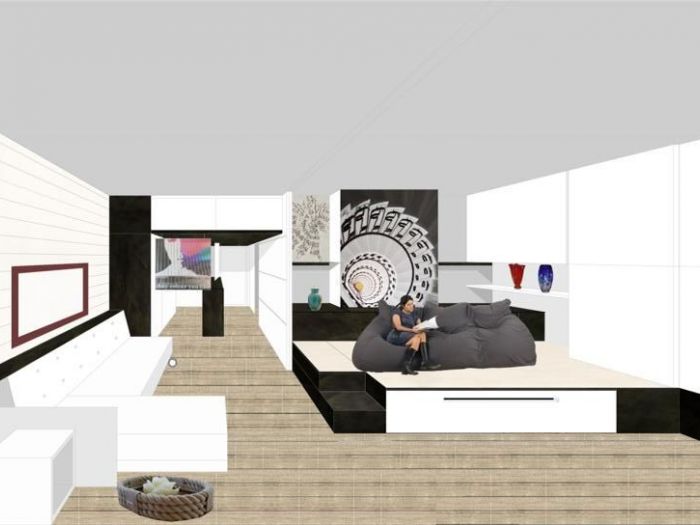 Archisio - Antonio Guarneri - Progetto Mini appartamento - lignano