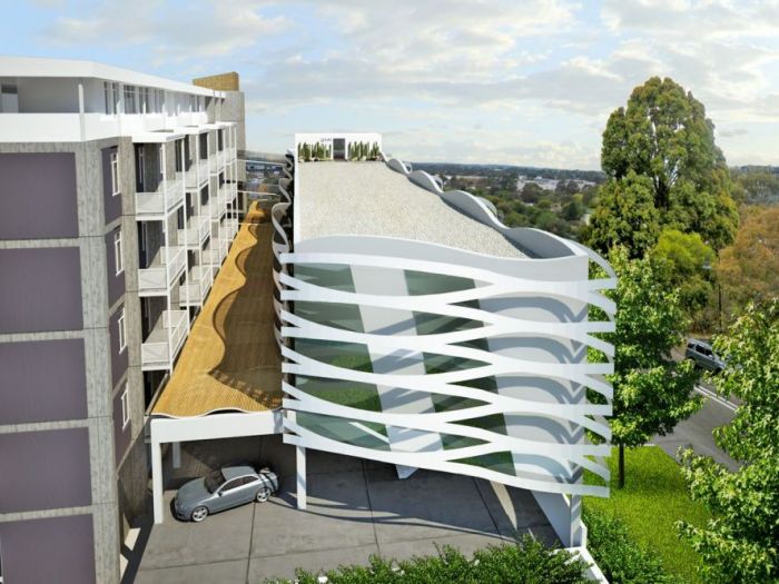 Archisio - Gilles Patrice Arch Todaro - Progetto Two storey building with roof terrace and gym for student accomodation