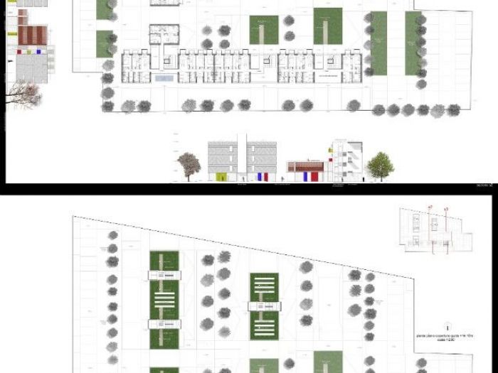 Archisio - Marco Mazzella - Progetto Concorso complesso residenziale
