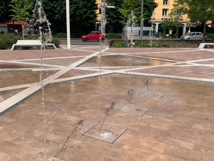 Archisio - Forme Dacqua - Progetto Fontana a pavimento