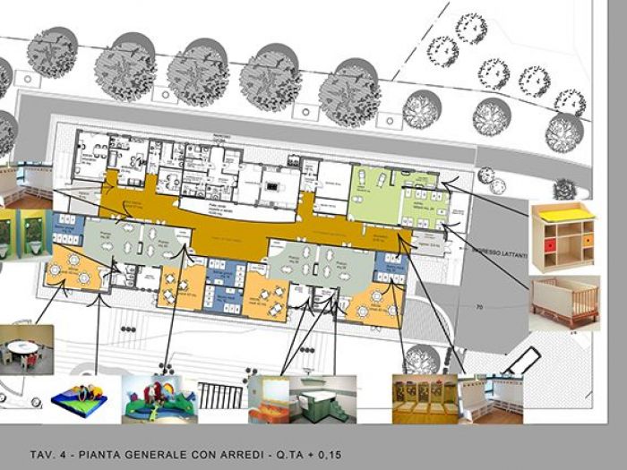 Archisio - Studio Aurea - Progetto Concorso internazionale per un asilo ecocompatibile per 60 bambini in roma