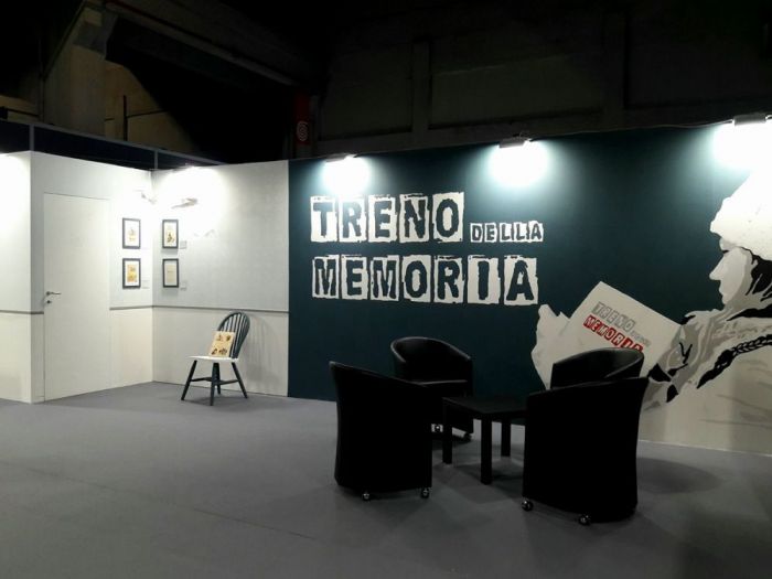 Archisio - Mp Architettura - Progetto Allestimento stand treno della memoria