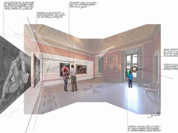 Archisio - Officina Delle Idee - Progetto Roma palazzo corsiniDaniele da volterra